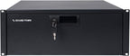 Sound Town 19-inch 4U Locking Rack Drawer, with Protection Foam (STRD-4D)