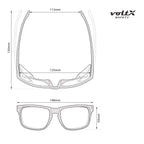 CRYSTAL Clear Full Lens Reading Safety Glasses +2.0 Dioptre