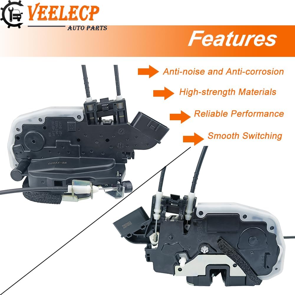 VEELECP Door Lock Actuator Compatible with 2014-2020 Q50 Rear Right Passenger Side