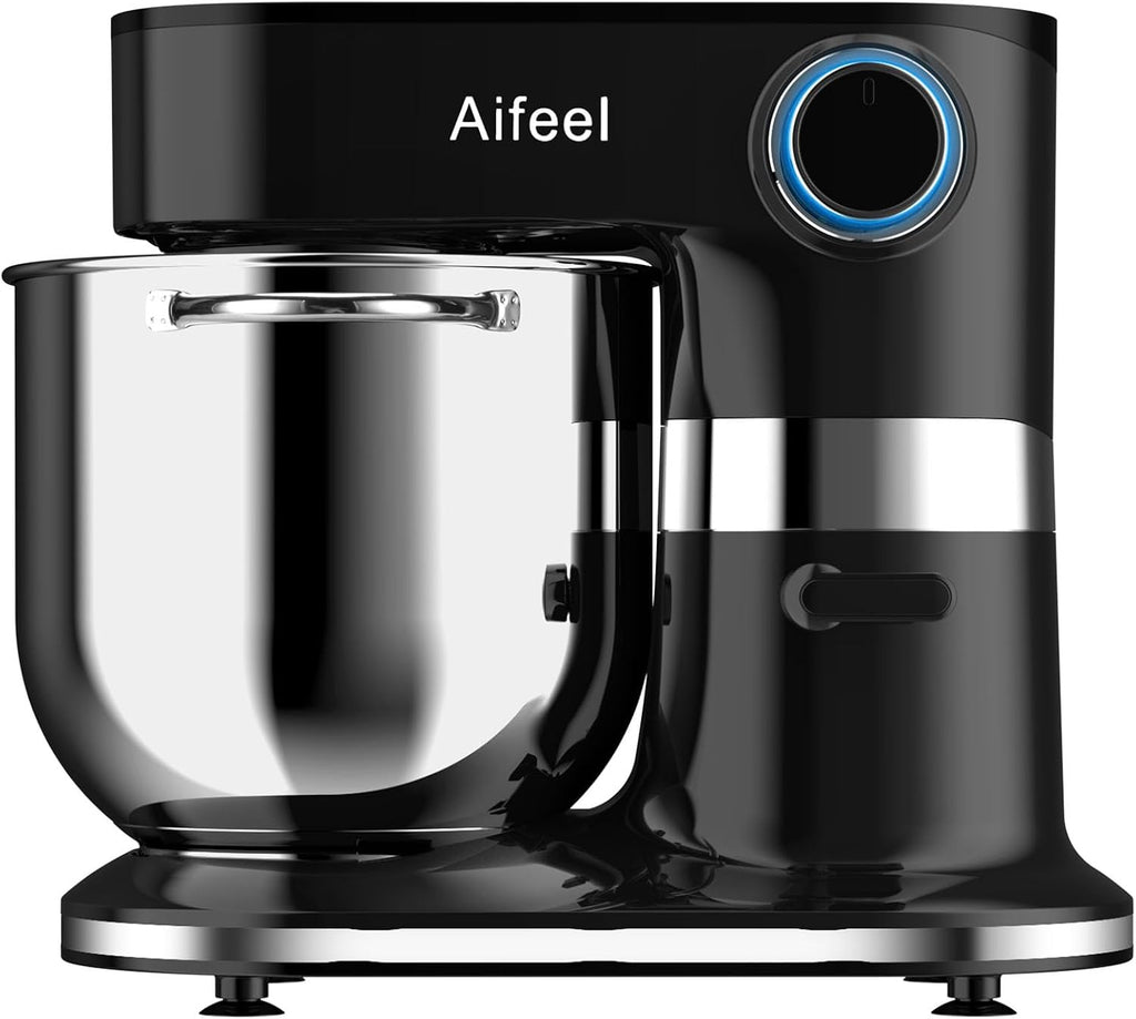 10.5QT Stand Mixer, 900W Electric Tilt-Head Kitchen Mixer Black