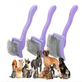 Slicker Brush Perfect For Dogs and Cats (Big and Medium Dogs, Goldendoodles, Labradoodles, Poodles and Cats) Curved