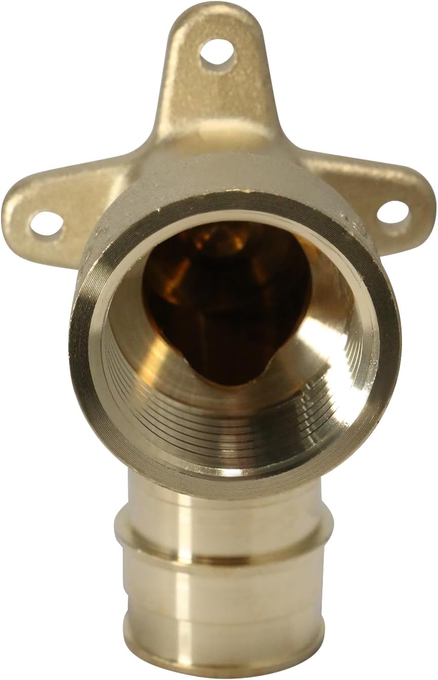 2 Pack XFITTING 1" Pex A x 1" Female NPT Drop Ear Elbow, Expansion Elbow