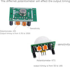 5 Pack HC-SR501 Pir Motion IR Sensor Body Module Infrared for Arduino