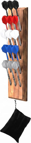 Viper Wall Mounted Dart Holder/Caddy Display, Holds 12 Steel and Soft Tip Darts
