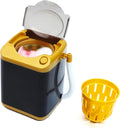 Makeup Brush Sponge Washing Machine Cleaner Device Plastic Automatic Cleaning (Black, Comes with Bucket)