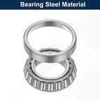 uxcell 30210 Tapered Roller Bearing Cone and Cup, 50x90x21.75mm, 2 Set