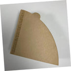 100Pcs Cone Coffee Filters Paper, Disposable V-Shaped for Drip Brewers