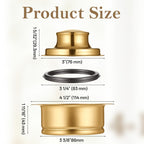 Sink Garbage Disposal Flange and Stopper for Kitchen