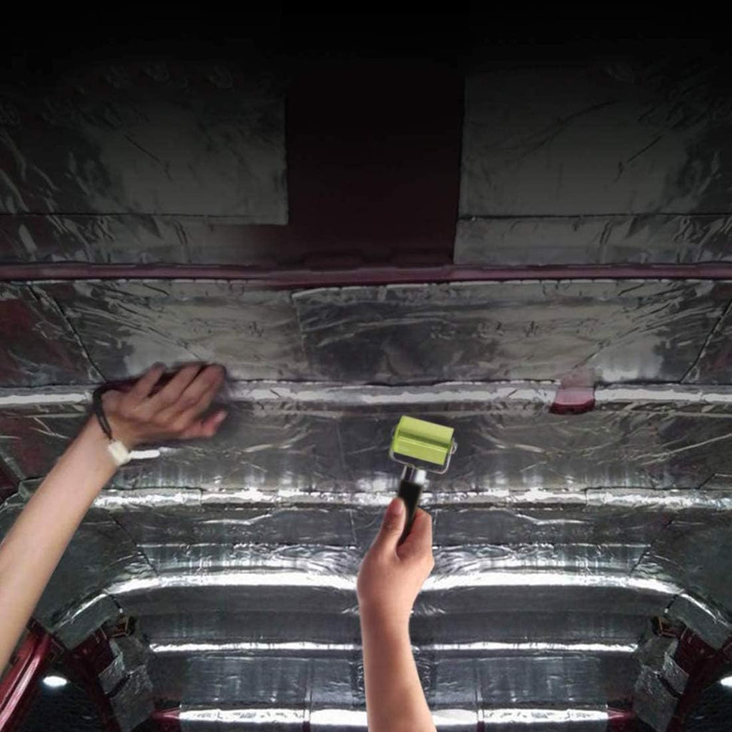 Rubber Seam Roller Car Sound Deadener Noise Filter Application, Sound Heat Insulation Mat Wallpaper Application