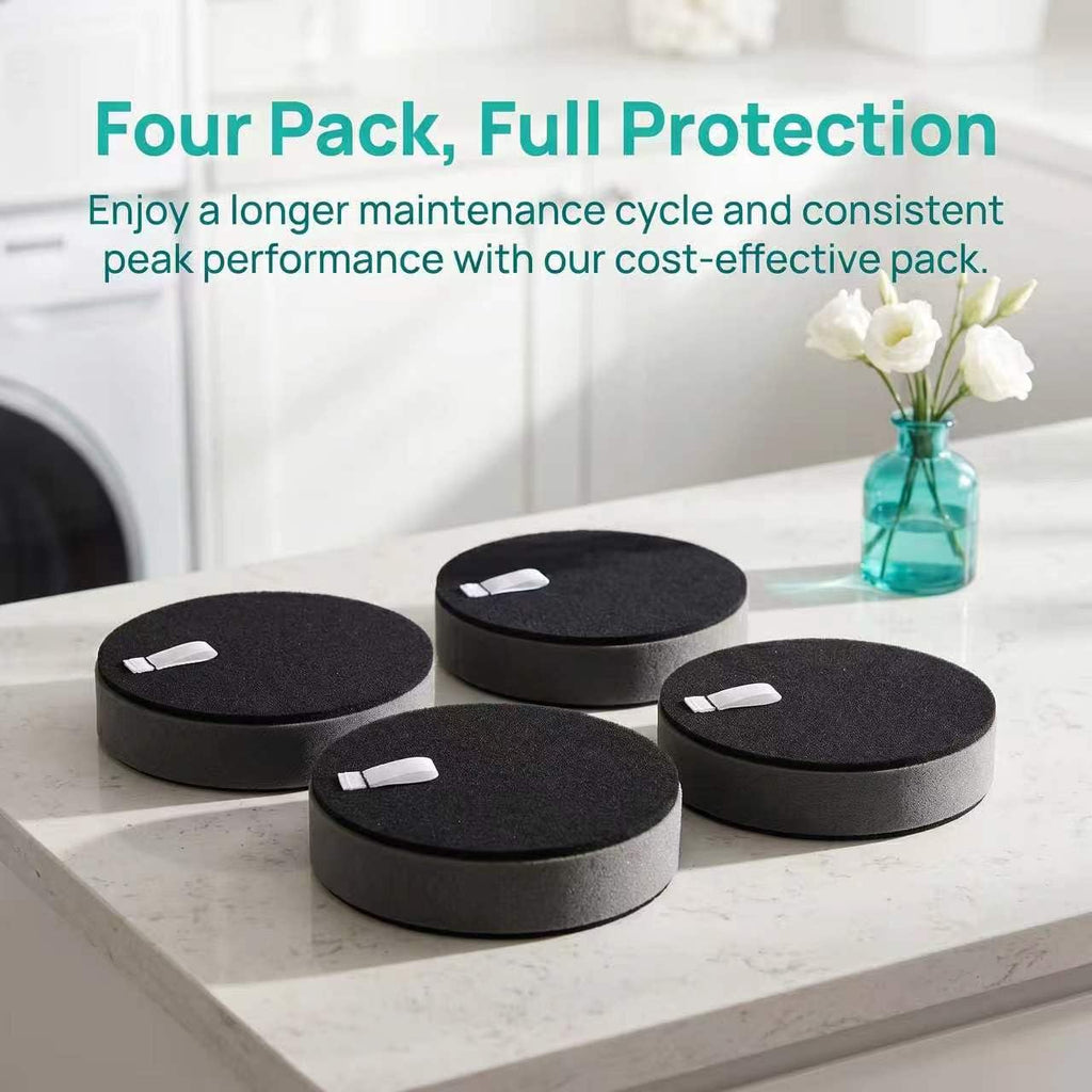 4 Pack 3070 Filter Replacement for Bissell CleanView Pet Slim 3080 2831