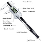 Kynup Digital Caliper, 6 Inch IP67 Waterproof Caliper Measuring Tool