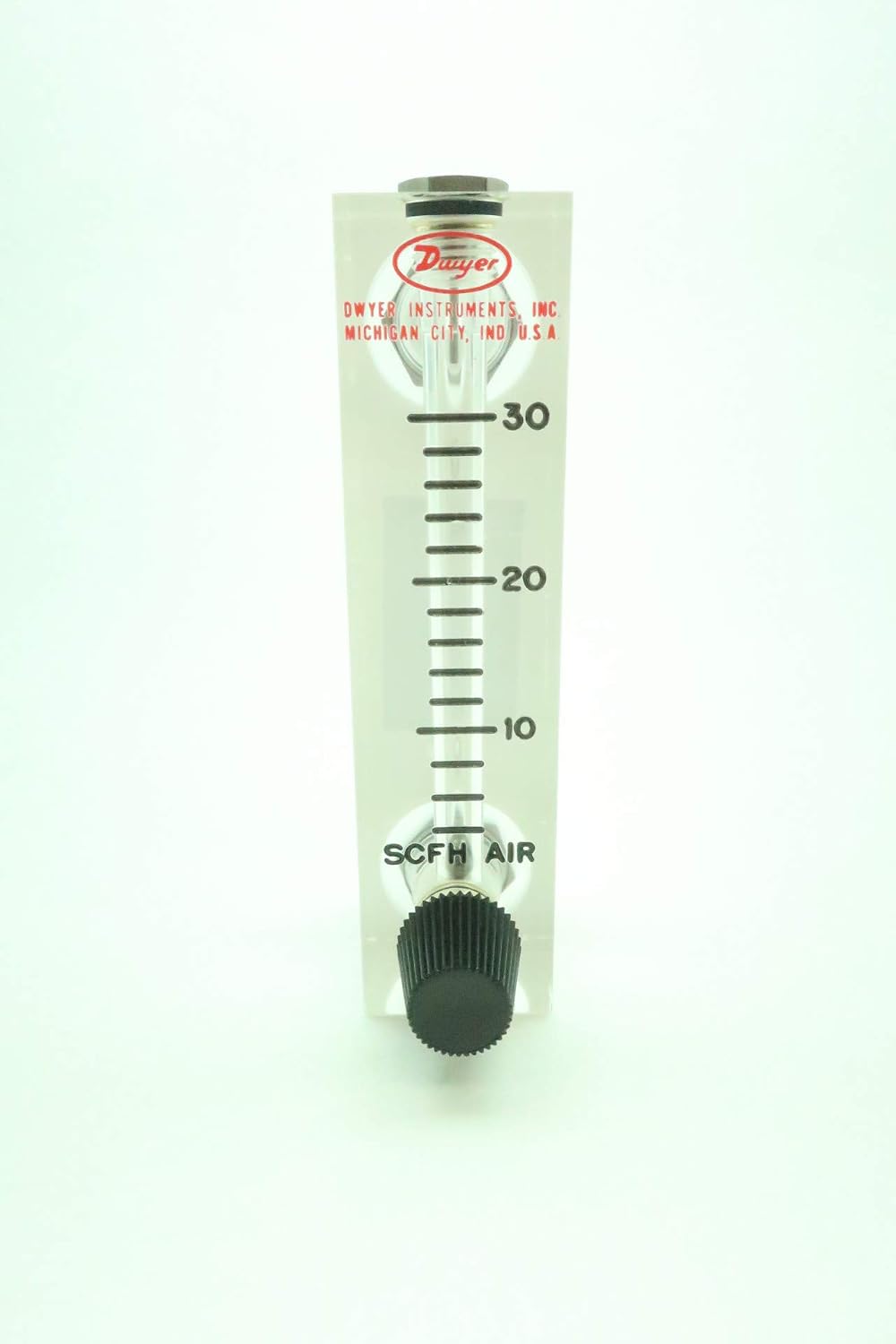 DWYER VFA-6-SSV Variable Area Flow Meter 0-30SCFH 1/8IN NPT D639955