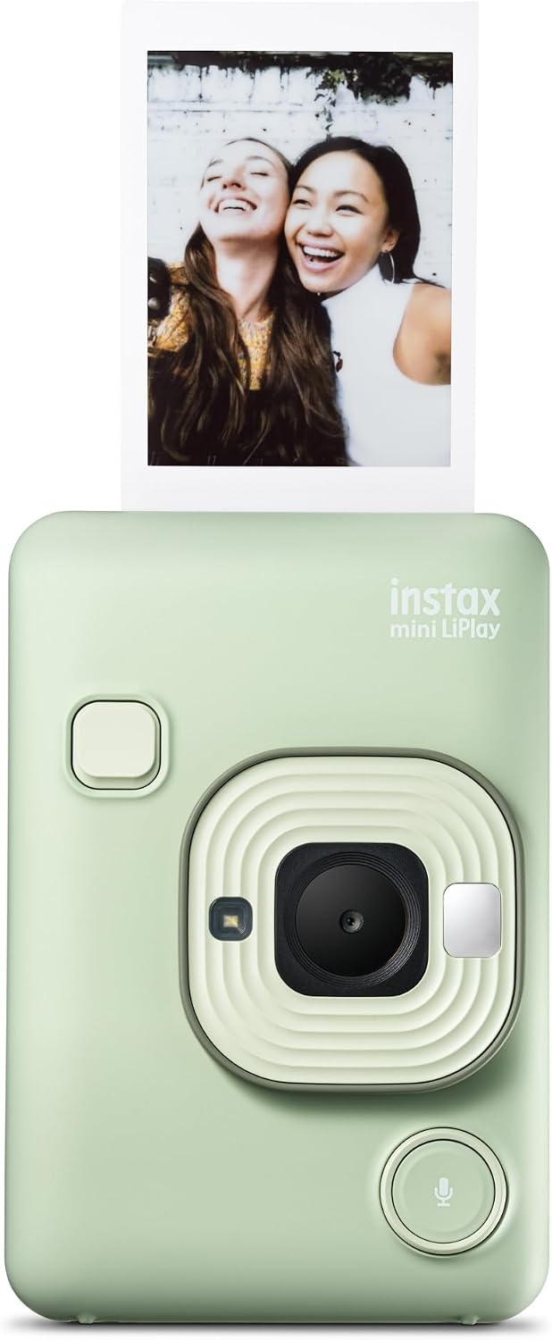 INSTAX Mini LIPLAY Hybrid Instant Camera - Matcha Green