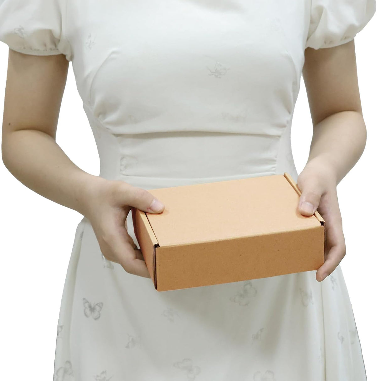 40 Pack 7x5x2 inch Small Shipping Boxes, Brown Mailing Boxes