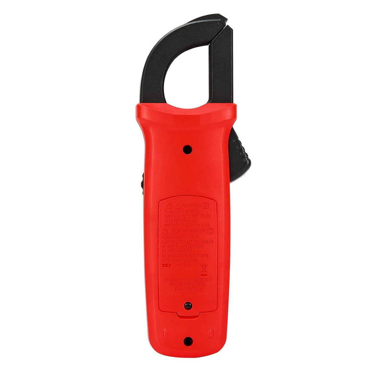 UNI-T UT204R Digital Clamp Meter, Auto Ranging TRMS 6000 Counts NCV Volt Amp Meter with AC/DC Ohm Diode Capacitance Resistance Temperature Frequency Continuity Test