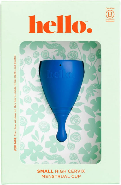 Cup High Cervix Menstrual Cup | Award Winning Reusable Soft Flexible Alternative to Pads & Tampons | Sustainable