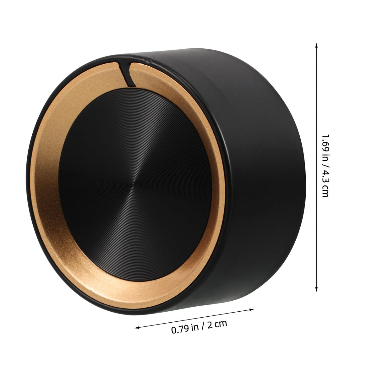 Metal Gas Stove Knob Replacement Pair for Cooktop Control
