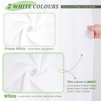 Wedding Arch Draping Fabric White Chiffon Fabric Drapes
