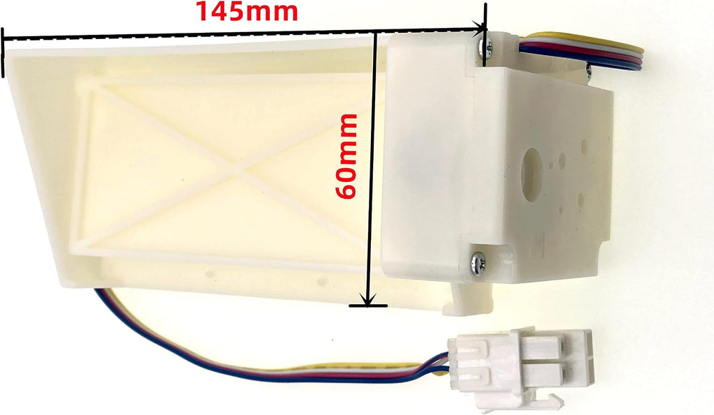 FBZA-1750-10D Refrigerator Damper Motor Compatible with Samsung DA31-00043F DA31-00071F BCD-286WNQISS1 290WNRISA1 WNSIWW NSBA001TF1 SRL453DW SRL450ELS SRL449EEW- one year Warranty