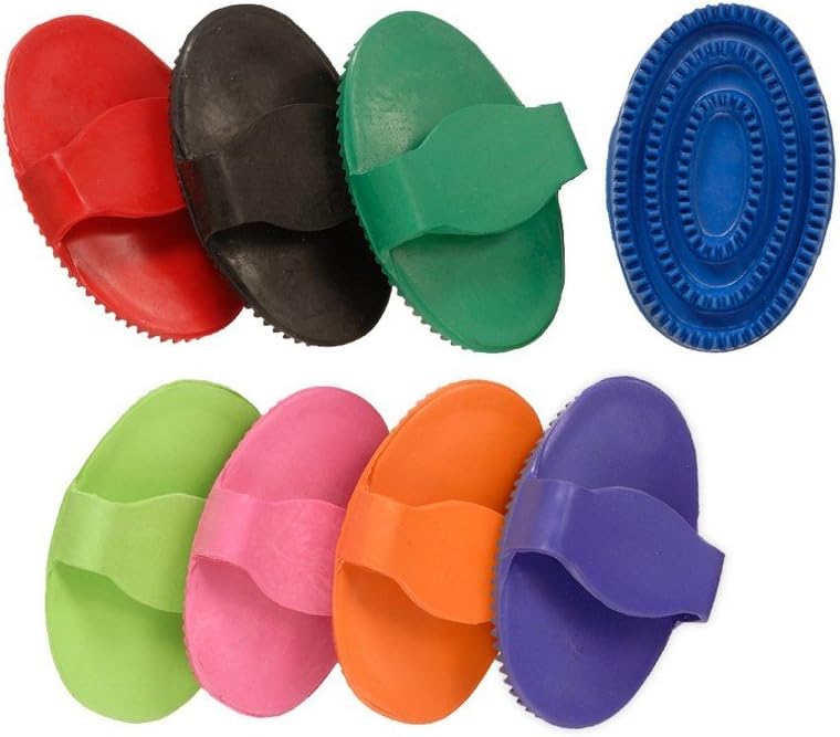 Jr Rubber Curry Comb 12 Pack