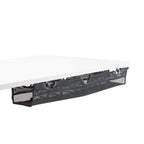 VIVO Black Screw-on 36 in Mesh Net Cable Management Holder, DESK-AC36MH-S
