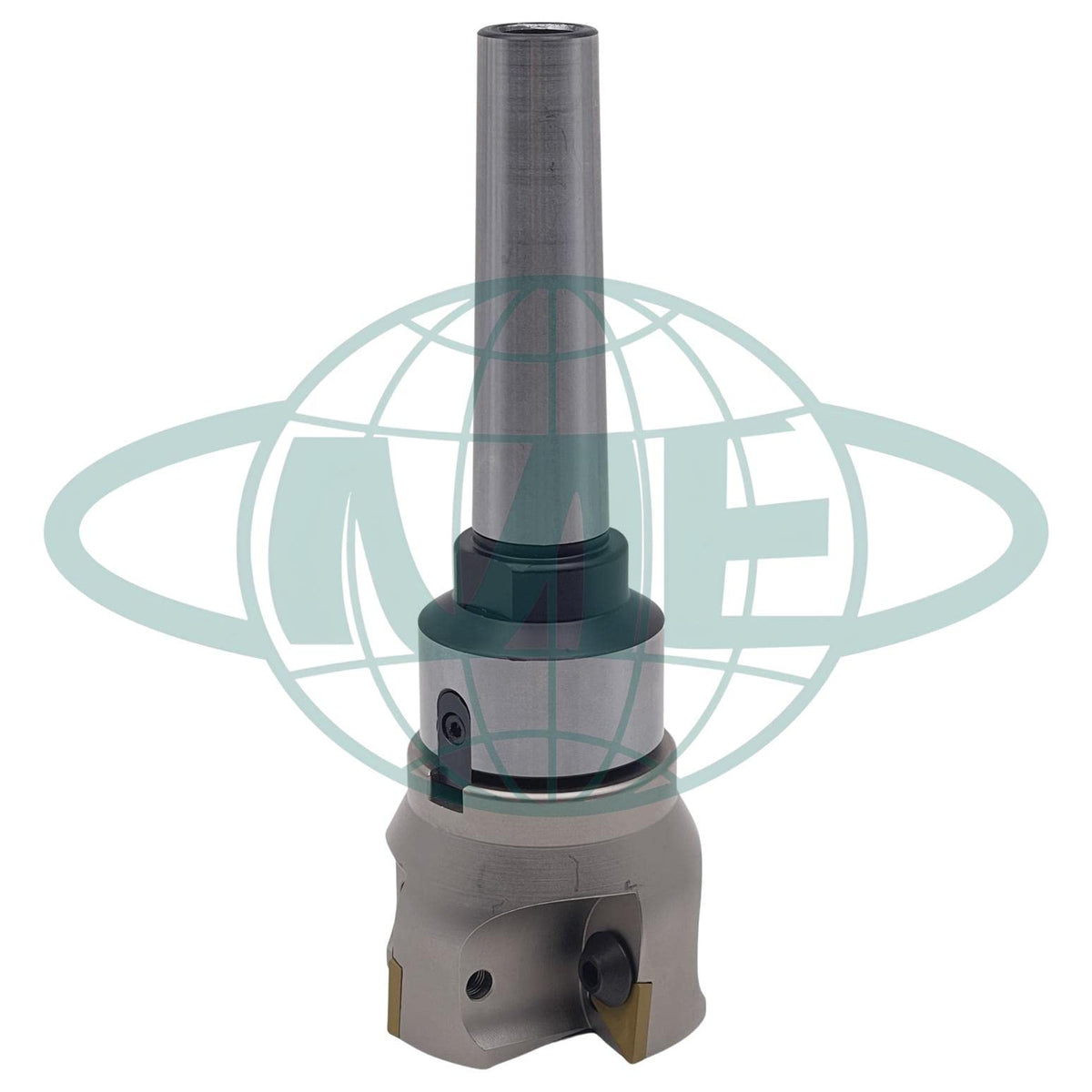 CME 2-1/2" 90° Indexable Face Mill w/ MT3 Arbor, TPG322 Inserts Included, 4 Flutes
