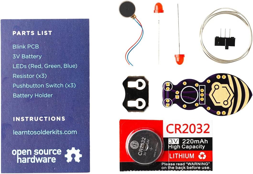 Jitterbug | Learn to Solder Kit | Educator Pack (8pcs) | Educational STEM Electronics Kit