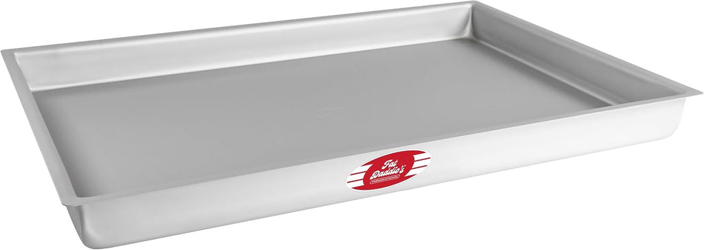 POB-16242 Anodized Aluminum Sheet Cake Pan, 16 x 24 x 2 Inch Silver