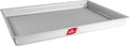 POB-16242 Anodized Aluminum Sheet Cake Pan, 16 x 24 x 2 Inch Silver