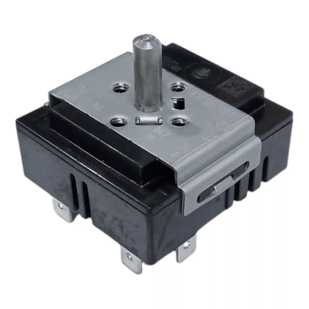 YBParts Range Stove Infinite Burner Switch, 15A 240V Push to Start Black Manual Switch