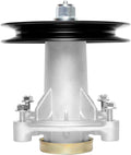 ZALANA 192870 Spindle Assembly + 195945 Pulley for Craftsman Husqvarna Ariens Poulan, Replace 187292 532187281 532187292 587819701 21546238, Mandrel for 42" 46" 48" 54" Mower Deck