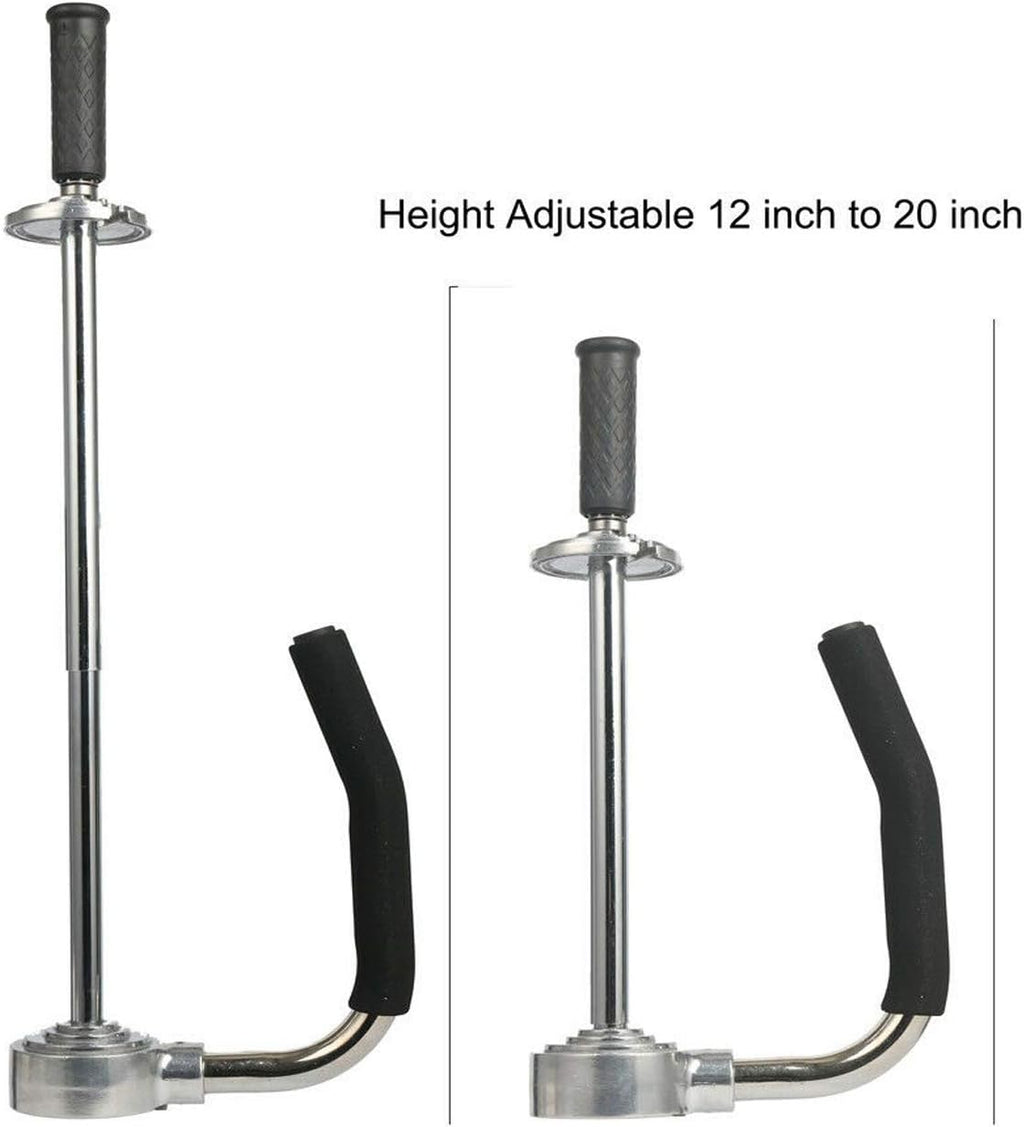Pallet Stretch Film Packing Machine Shrink Wrap Dispenser Holder, Adjustable Height from 12-20 inch (Upgraded Version)