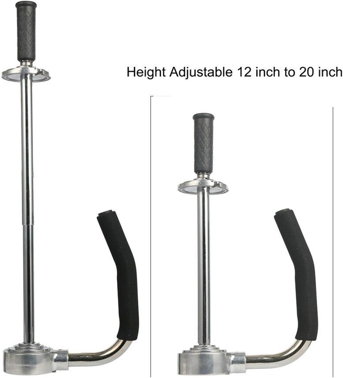 Pallet Stretch Film Packing Machine Shrink Wrap Dispenser Holder, Adjustable Height from 12-20 inch (Upgraded Version)