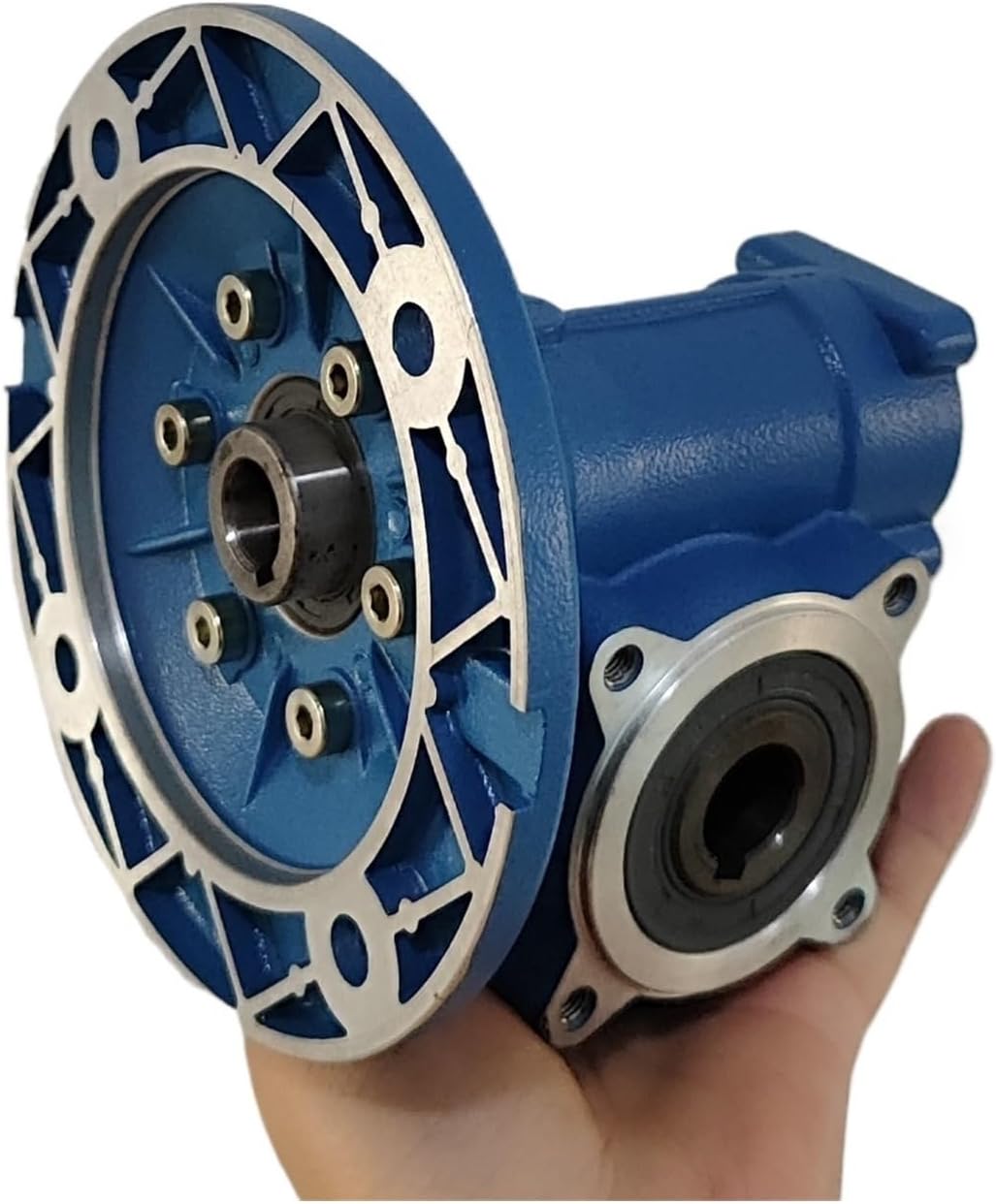 Worm Gear Reducer Worm Gearbox VF40 Input 9/14 Output 18mm Ratio 5:1/100:1 for Motor Power 0.09kW-0.37kW(Ratio 30 to 1,Input 1.4cm FL 71B14)