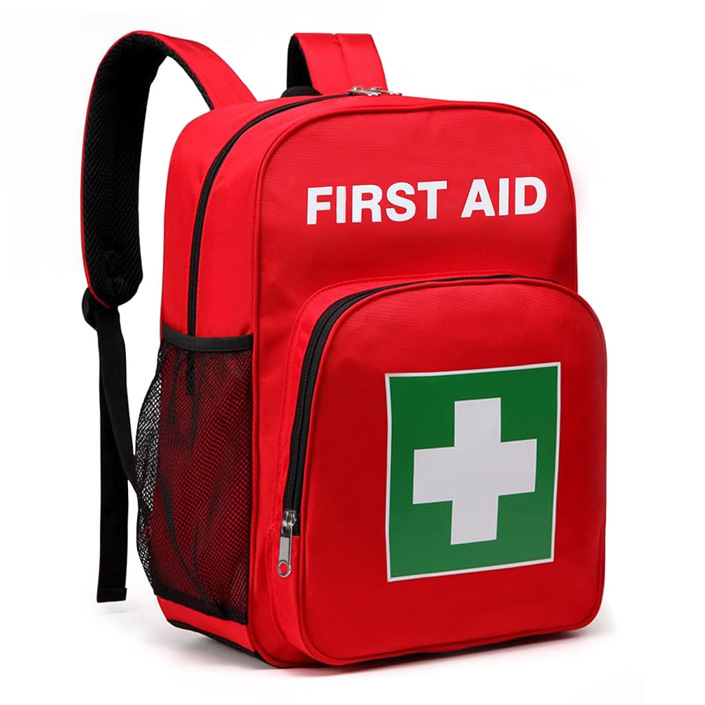 Empty Durable First Aid Backpack for Workplace & Outdoors 1PC