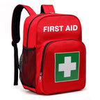 Empty Durable First Aid Backpack for Workplace & Outdoors 1PC