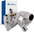 Aluminum Thermostat Housing Kit Ford Coolant Compatible With Explorer 2002-2010 Mercury Mountaineer 2002-2010 4.0L V6
