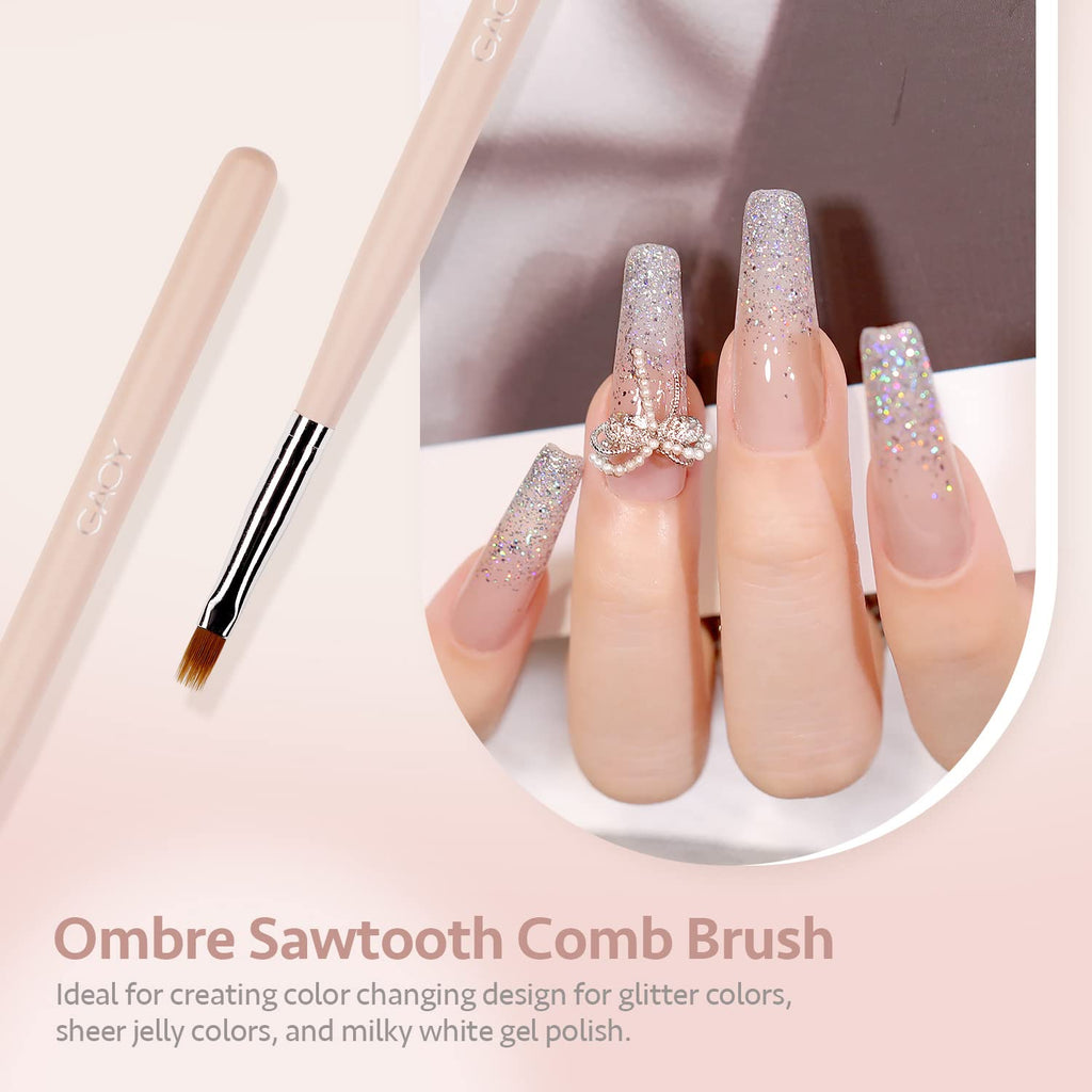 8 Pcs Nail Art Brushes, Nail Art Design Pens, Liner & Polka Dot Tools