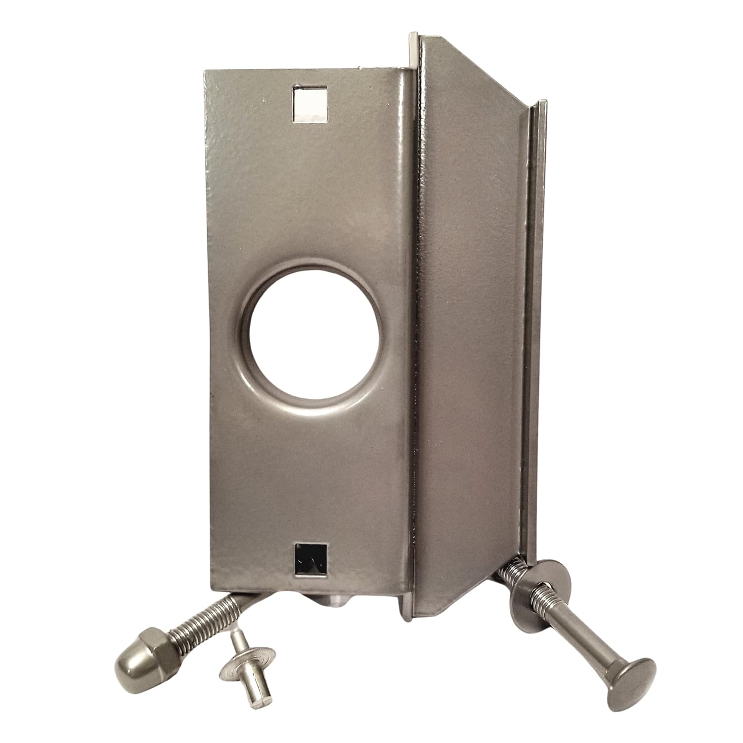Steel Latch Guard Plate for Out-Swinging Doors | Commercial Door Security | Universal Latch Guard | TUFF STRIKE |