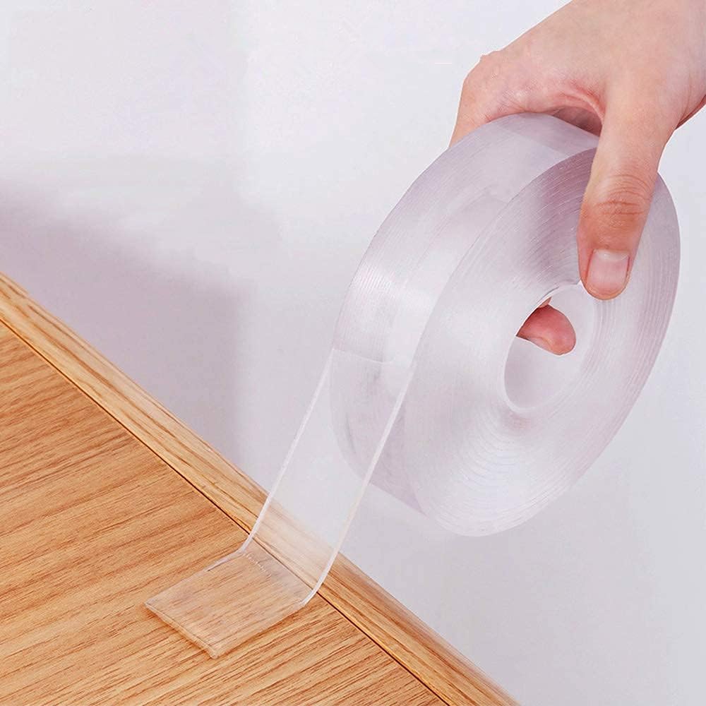 Double Sided Clear Nano Tape, 2 Inch x 33 Feet, 1 Pack (SN233)