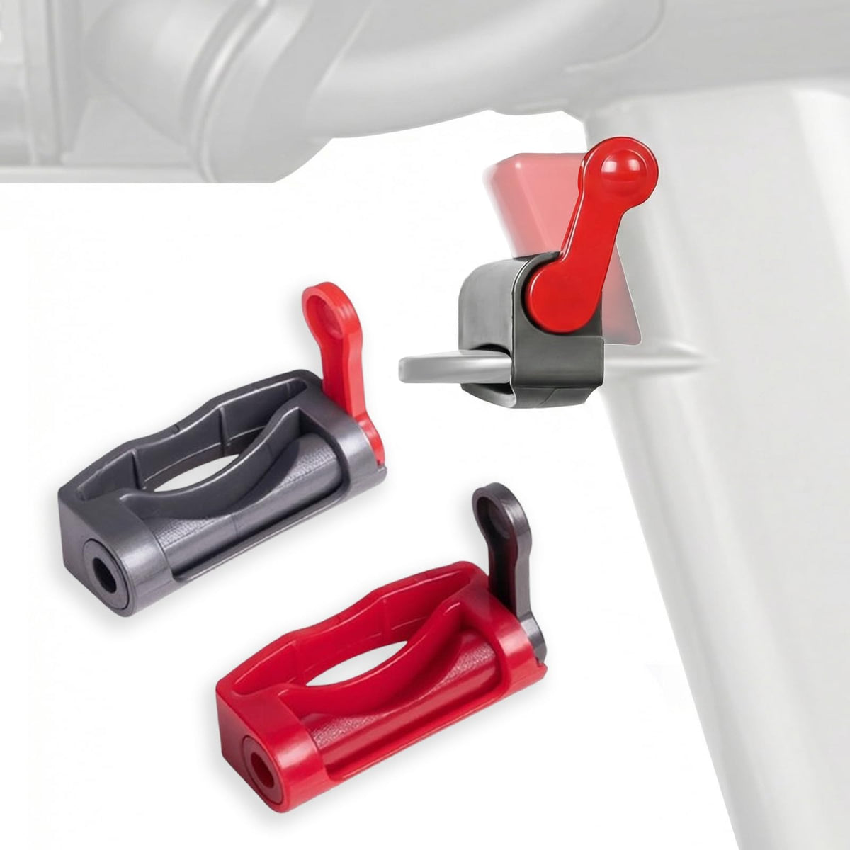 2-Pack Power Button On/Off Control Clamp, Trigger Lock Fit for Dyson
