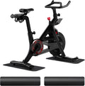 2-Pack Bike & Rowing Machine Mats, 4mm, for Peloton & Yosuda | Stability & Cushioning Reduces noise and vibration