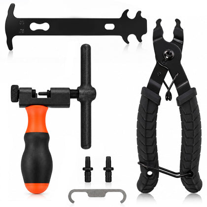 Bike Chain Tool Kit Master Link Plier Chain Breaker and Checker