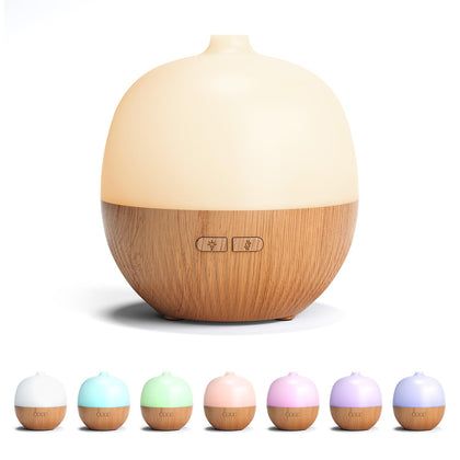 Essential Oil Diffuser, 100ml Small Aromatherapy Diffuser with Mood Light, Ultrasonic Oil Diffusers for Home, Mini