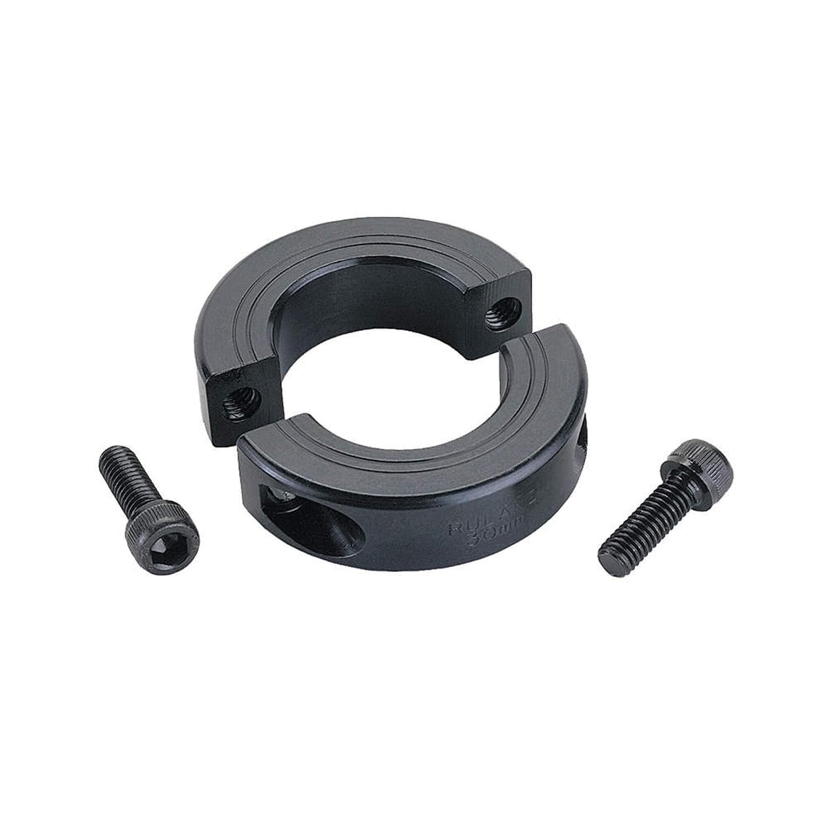 Shaft Collar, Clamp, 2Pc, 3/4 in, Steel (2 Pieces)
