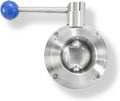 KF25 Vacuum Butterfly Valve 304
