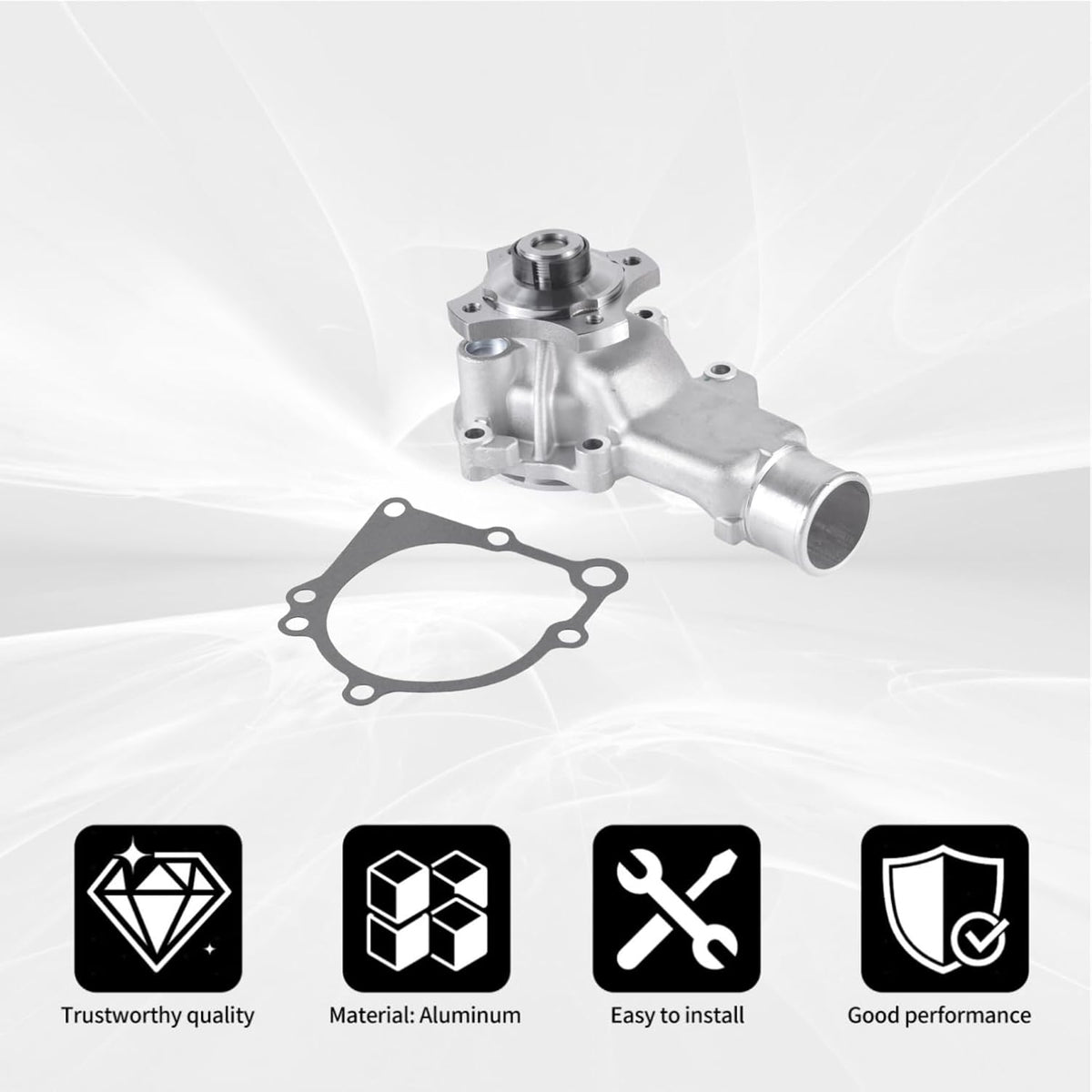 AW7164 Engine Water Pump for Jeep Wrangler 2000-2006
