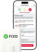 Bluetooth OBD2 Scanner - Car Diagnostic Check Engine Code Reader | 1-Pack | iPhone/Android compatible | Automotive