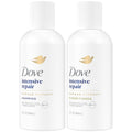 Travel Essentials Shampoo and Conditioner Set – Dove Nutritive Solutions Intensive Repair for Damaged Hair, 3 Oz Ea