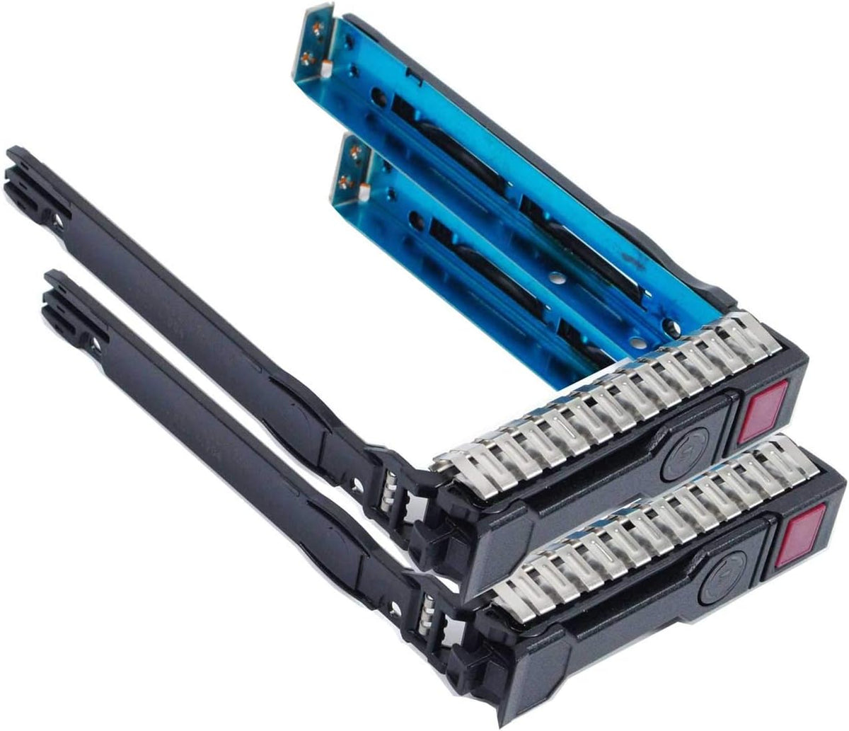 2-Pack Hard Drive Bracket 651687-001 651699-001 2.5 Hard Drive Tray Caddy